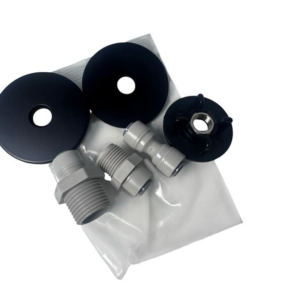 Aquaboon 1 Handle Kitchen Black Chrome Finished RO Faucet Fast Shipping Ab-cl-bm - Picture 8 of 13